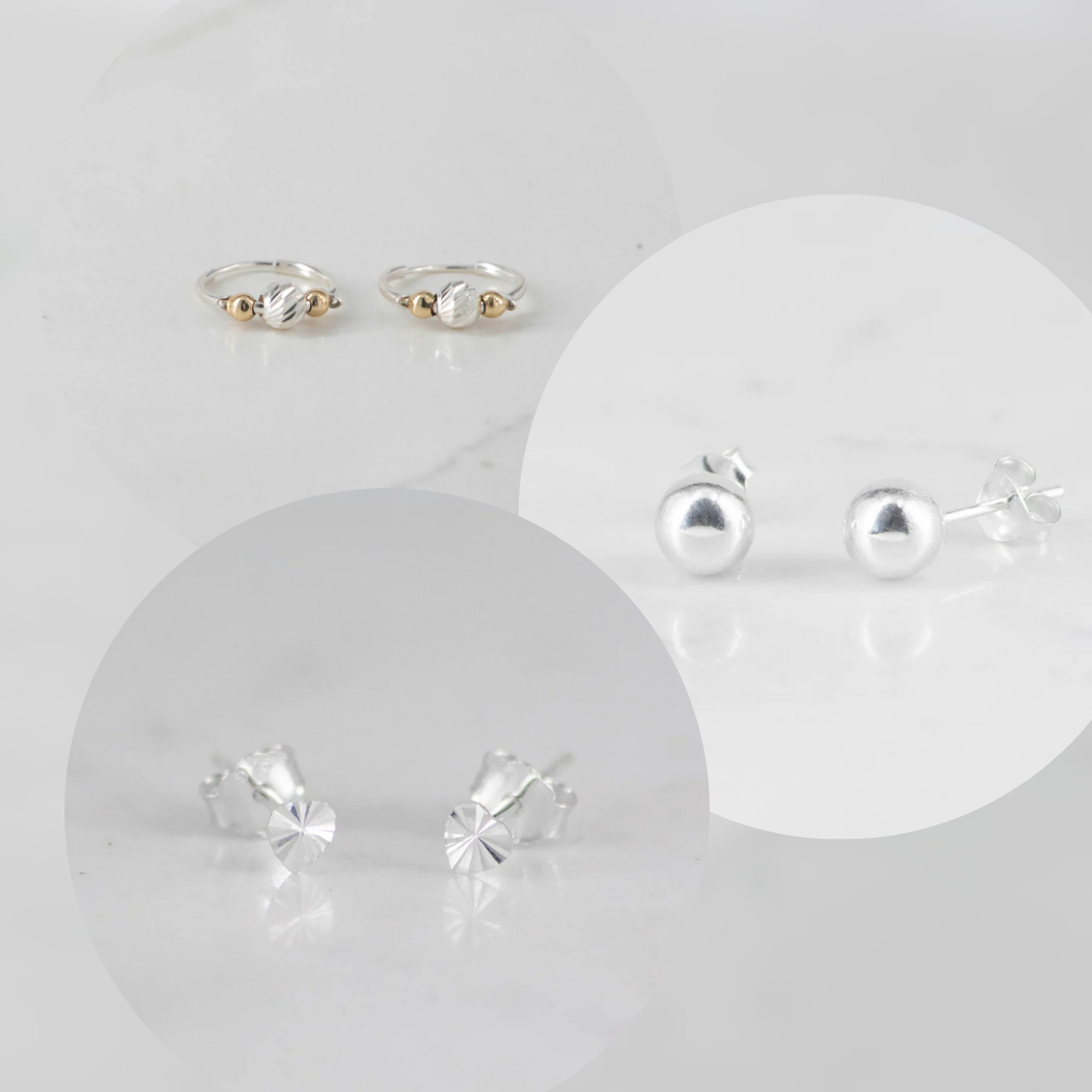 PROMO | Combo Aretes Brilla a Tu Ritmo | Plata Ley 925