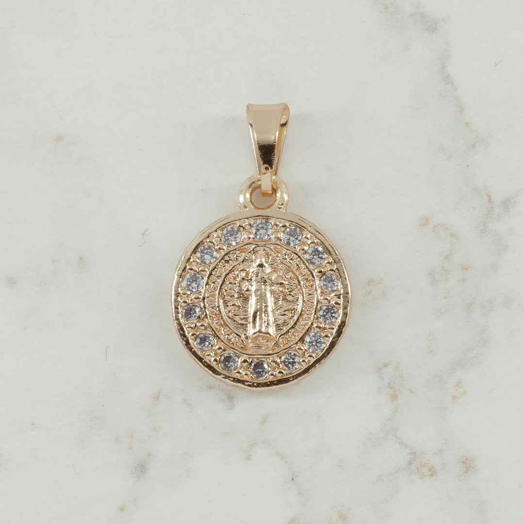 Cadena Aros Tallada 3MM - 60CM | Baño de Oro 18K