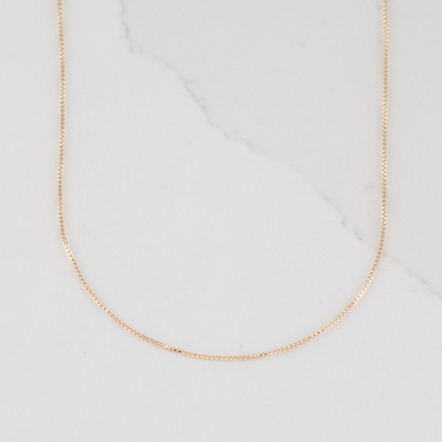 Cadena Veneciana 1MM - 45CM | Baño de Oro 18K