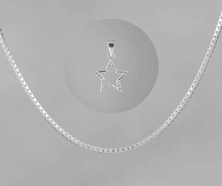 Cadena Veneciana 1mm - 45cm