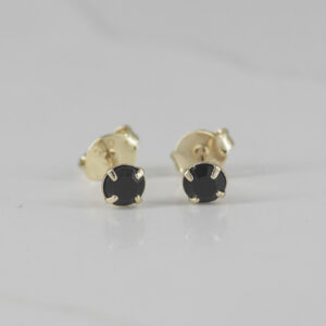 TOPO CIRCON NEGRO 4MM
