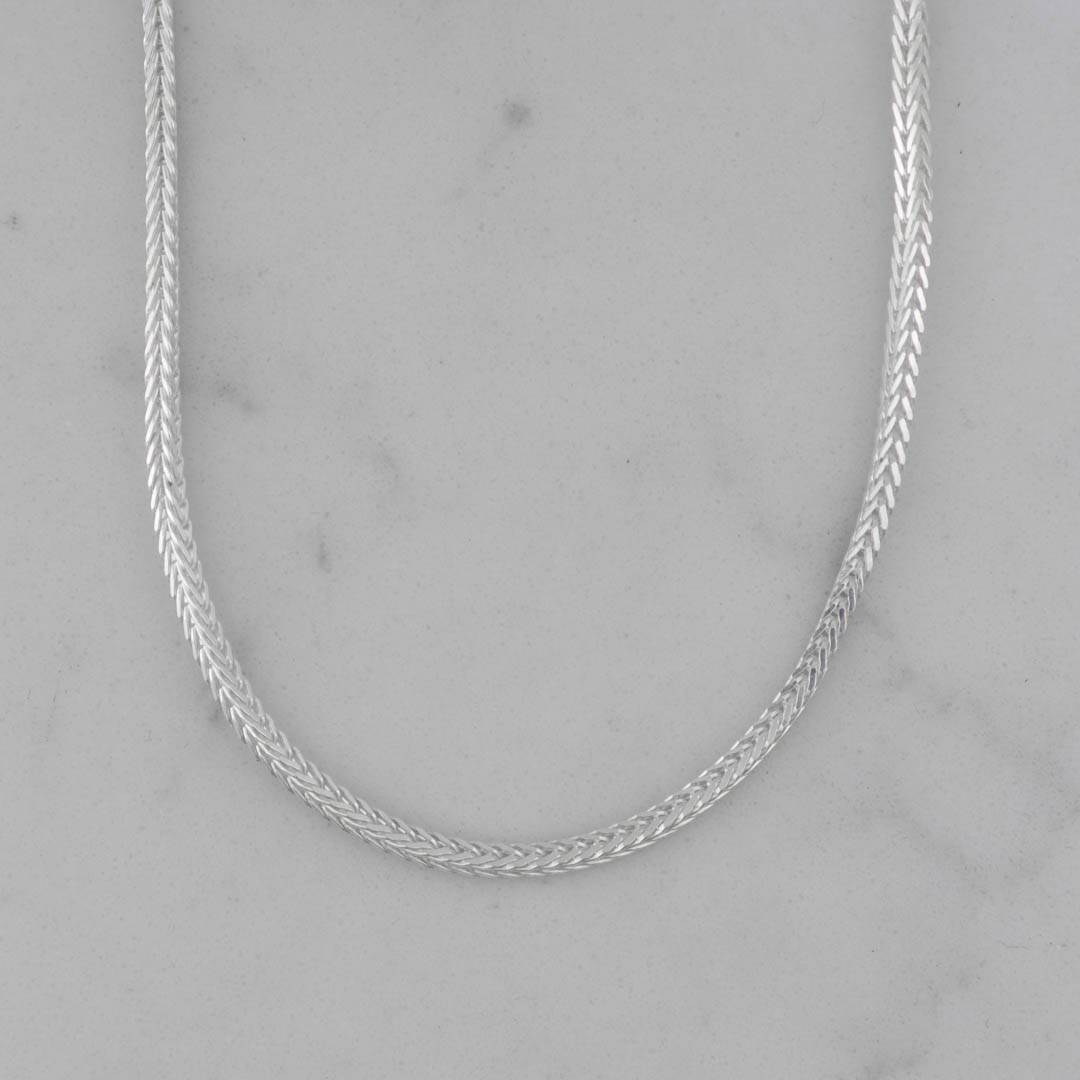 CADENA SERPIENTE DOBLE 2MM-60CM